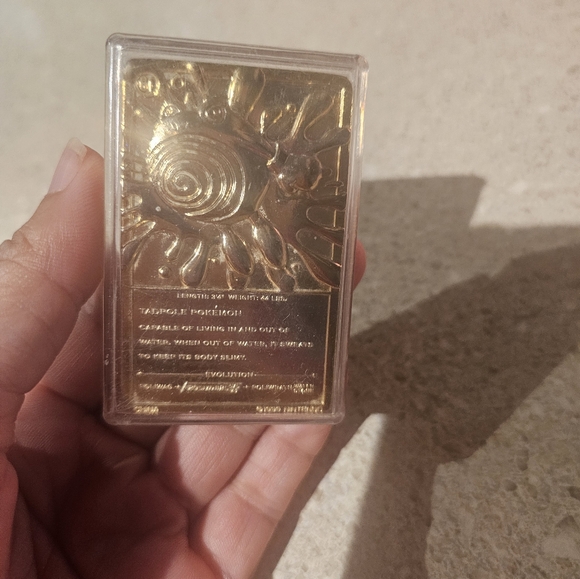 Nintendo Pokémon 1999 Gold plated Card in original case - Picture 17 of 17